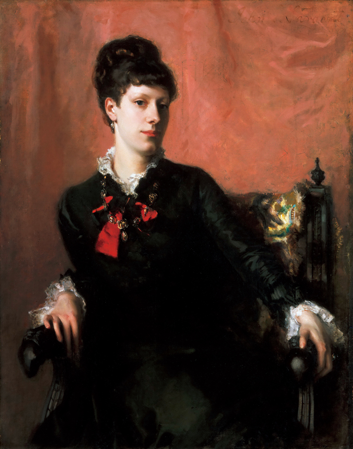  约翰·辛格·萨金特John Singer Sargent —— 弗朗西丝·舍伯恩小姐